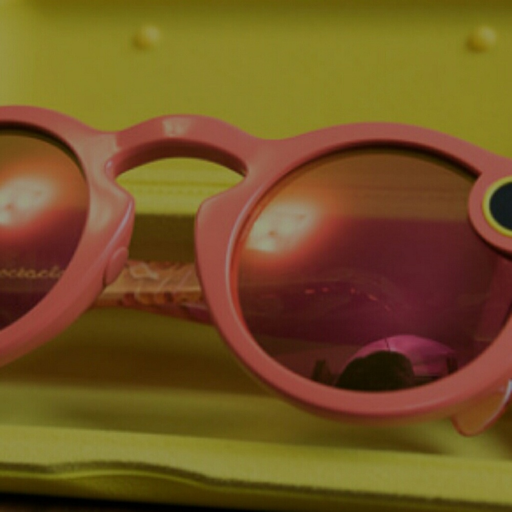 SnapChat Coral Shades Sunnies Sunglasses NWOT Cute